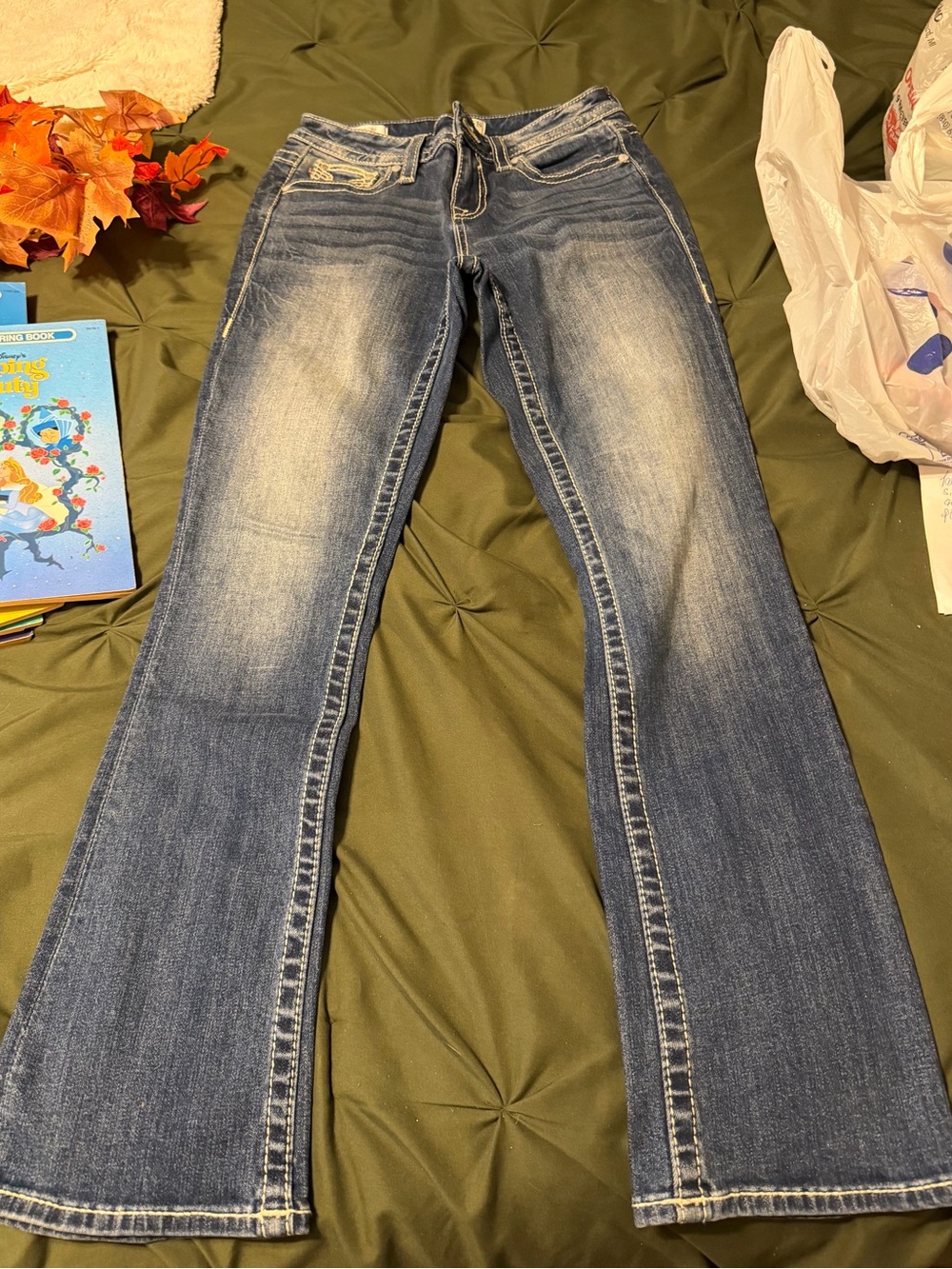 Vigoss Women's Medium Wash bootcut Jeans